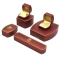 High End Quality Leahterette Jewelry Gift Packaging Box Factory